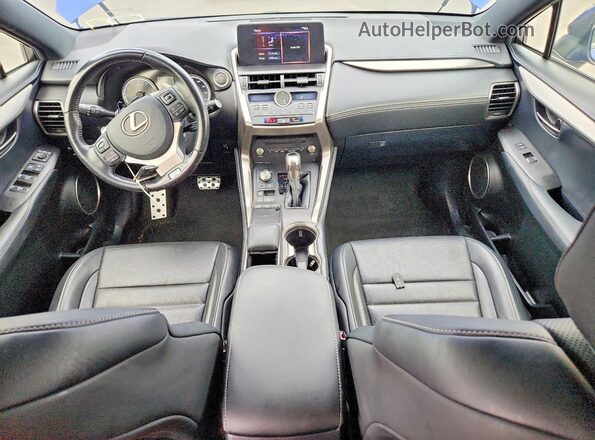 JTJYARBZ8K2129673 2019 LEXUS NX Blue Widok deski rozdzielczej