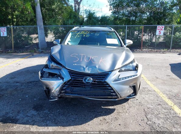 JTJYARBZ8K2154671 2019 LEXUS NX 300 Gray Вид щитка приладів
