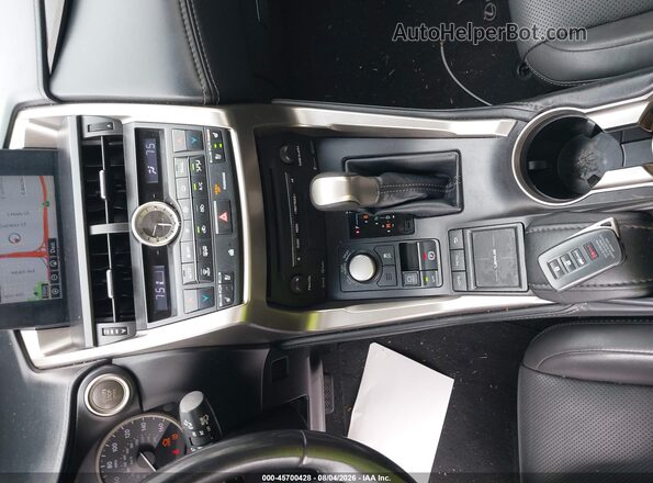 JTJYARBZ9G2027449 2016 LEXUS NX 200T Синий Вид панели приборов
