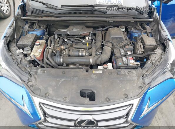 JTJYARBZ9G2027449 2016 LEXUS NX 200T Синий Вид сзади