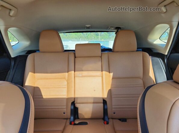 JTJYARBZ9G2035406 2016 LEXUS NX Gray Հետևի նստատեղերի տեսք