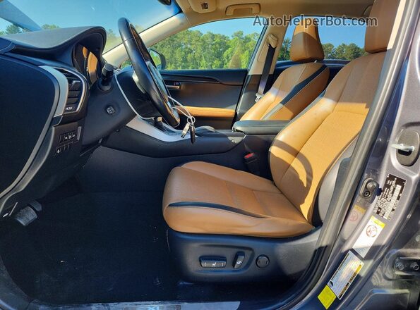 JTJYARBZ9G2035406 2016 LEXUS NX Gray Սալոնի դիմացի տեսք