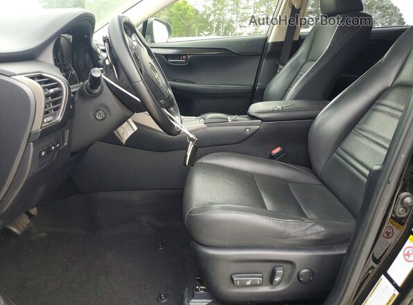JTJYARBZ9J2089540 2018 LEXUS NX Black წინა სალონის ხედი