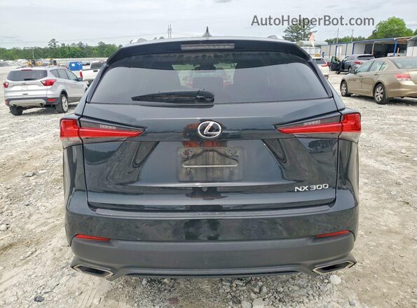 JTJYARBZ9J2089540 2018 LEXUS NX Black უკანა ხედი