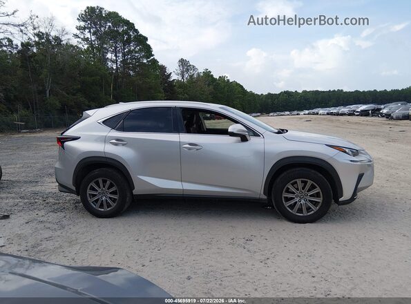 JTJYARBZ9J2106790 2018 LEXUS NX 300 Silver Rear interior view