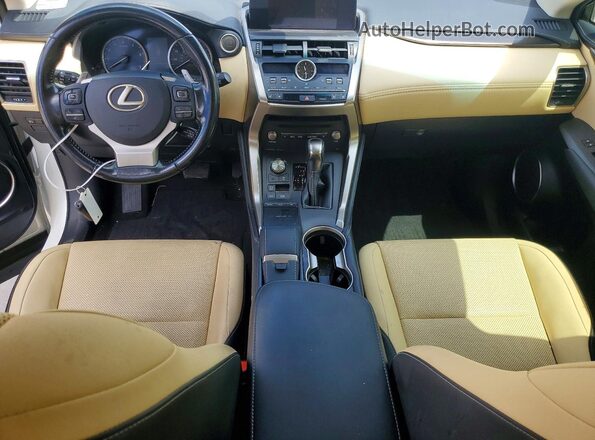 JTJYARBZ9K2129701 2019 LEXUS NX White Առջևի վահանակի տեսք