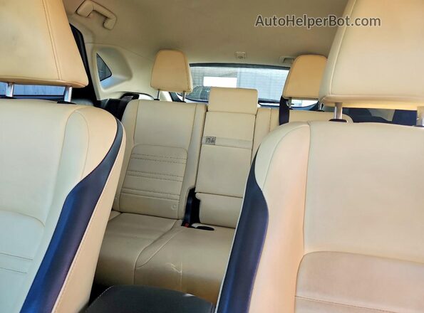 JTJYARBZXG2034054 2016 LEXUS NX Black Հետևի նստատեղերի տեսք