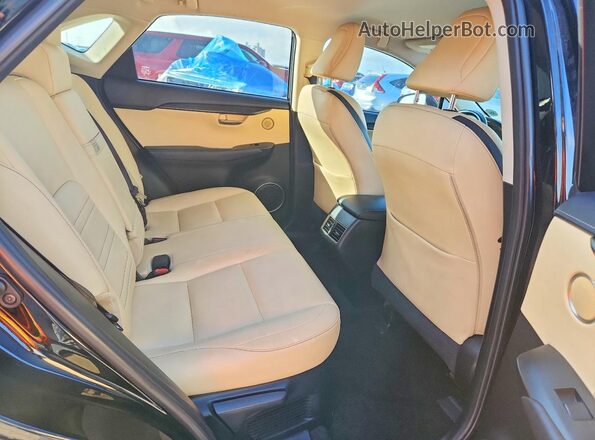 JTJYARBZXG2034054 2016 LEXUS NX Black Սալոնի հետևի տեսք