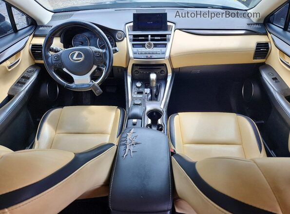 JTJYARBZXG2034054 2016 LEXUS NX Black Առջևի վահանակի տեսք