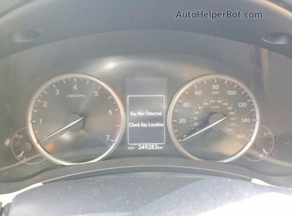 JTJYARBZXH2051308 2017 LEXUS NX White Instrument cluster view