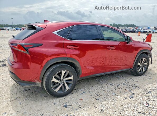 JTJYARBZXJ2092088 2018 LEXUS NX Red Trasero derecho