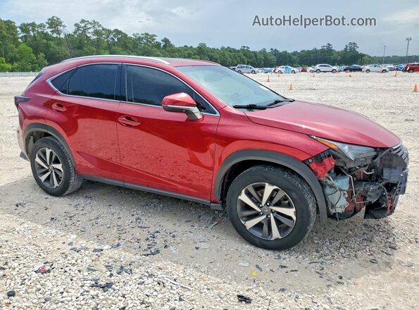 JTJYARBZXJ2092088 2018 LEXUS NX Red Delantero derecho