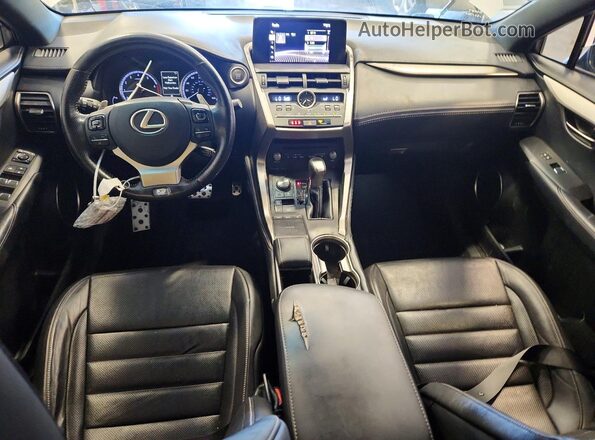 JTJYARBZXJ2098733 2018 LEXUS NX Silver Widok deski rozdzielczej