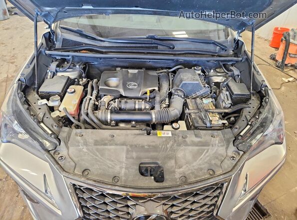 JTJYARBZXJ2098733 2018 LEXUS NX Silver Widok wnętrza z tyłu