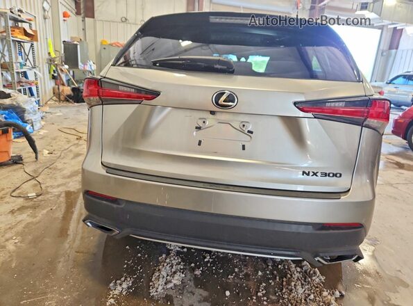 JTJYARBZXJ2098733 2018 LEXUS NX Silver Widok z tyłu