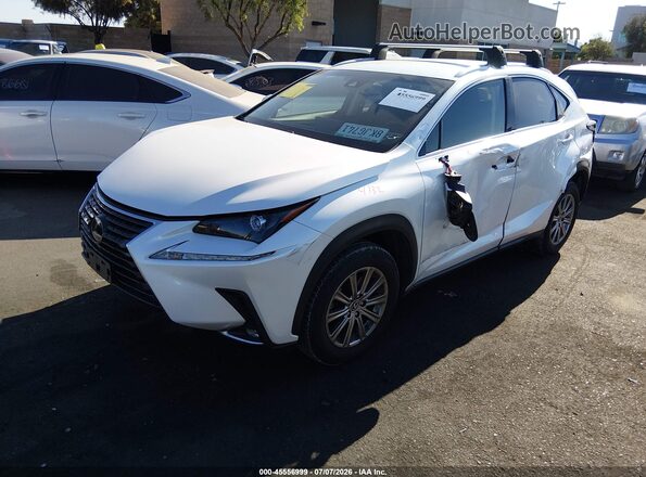 JTJYARBZXK2151187 2019 LEXUS NX 300 Белый Передняя левая четверть