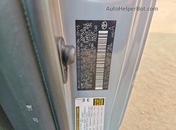 JTKJF5C77GJ015827 2016 TOYOTA SCION Gray Շարժիչի բաժամունքի տեսք
