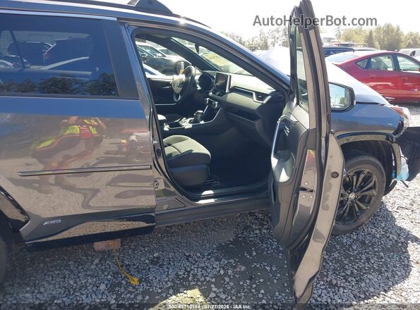 JTM16RFV2PD103787 2023 TOYOTA RAV4 HYBRID Gray Front interior view