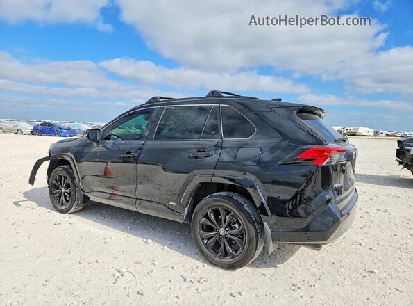 JTM16RFV4ND075701 2022 TOYOTA RAV4 Black Հետևի ձախ