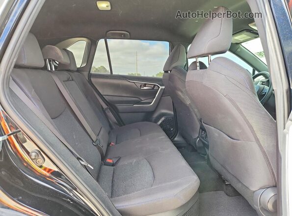 JTM16RFV4ND075701 2022 TOYOTA RAV4 Black Սալոնի հետևի տեսք