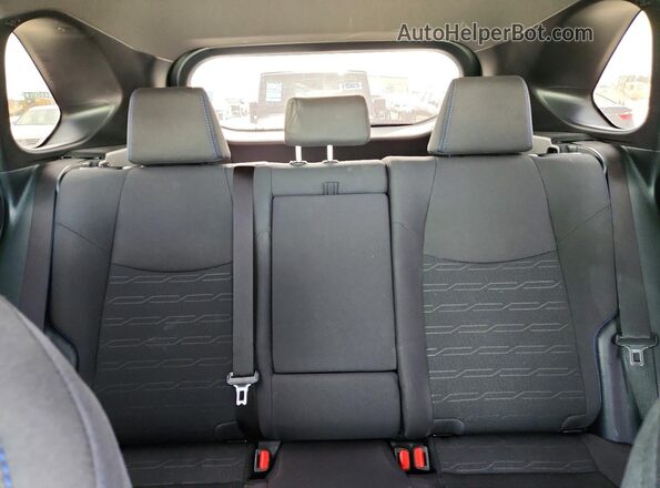 JTM16RFV4ND075701 2022 TOYOTA RAV4 Black Հետևի նստատեղերի տեսք