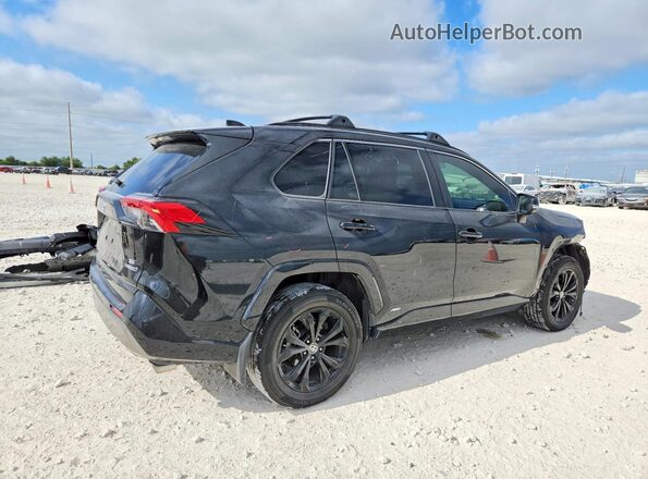 JTM16RFV4ND075701 2022 TOYOTA RAV4 Black Հետևի աջ