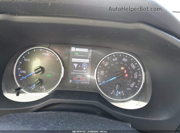 JTM16RFV4ND524908 2022 TOYOTA RAV4 HYBRID Blue Вид задніх сидінь