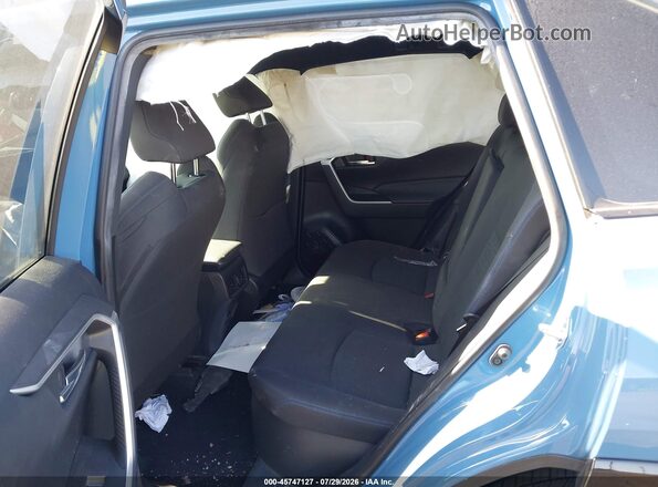 JTM16RFV4ND524908 2022 TOYOTA RAV4 HYBRID Blue Вид наклейки з VIN-кодом