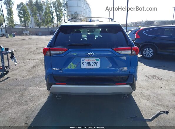 JTM16RFV4ND524908 2022 TOYOTA RAV4 HYBRID Blue 