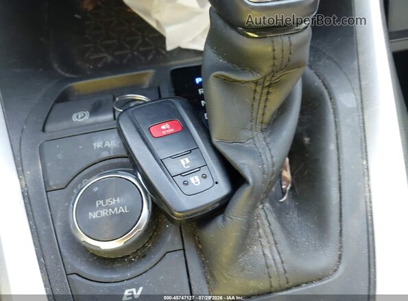 JTM16RFV4ND524908 2022 TOYOTA RAV4 HYBRID Blue Вид панелі приладів