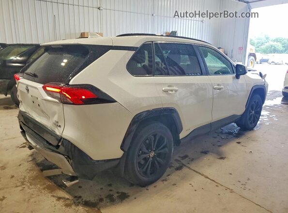 JTM16RFV5ND529390 2022 TOYOTA RAV4 Белый Задняя правая четверть