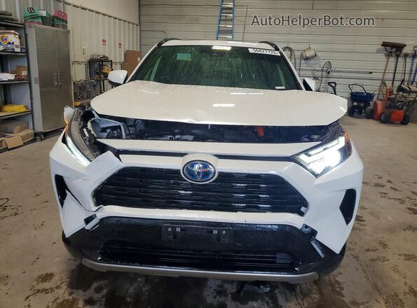 JTM16RFV5ND529390 2022 TOYOTA RAV4 Белый Вид спереди