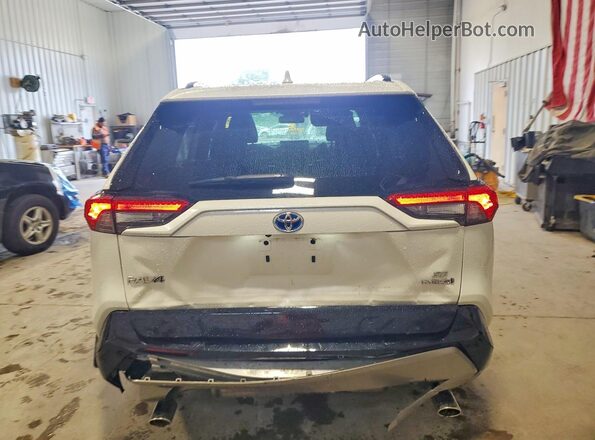 JTM16RFV5ND529390 2022 TOYOTA RAV4 Белый Вид сзади