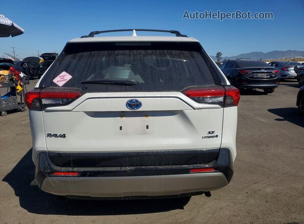 JTM16RFV6PD102044 2023 TOYOTA RAV4 White Rear view