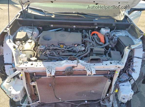 JTM16RFV6PD102044 2023 TOYOTA RAV4 White Engine compartment view
