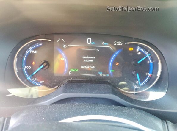 JTM16RFV7PD096660 2023 TOYOTA RAV4 White Սարքավորումների վահանակի տեսք