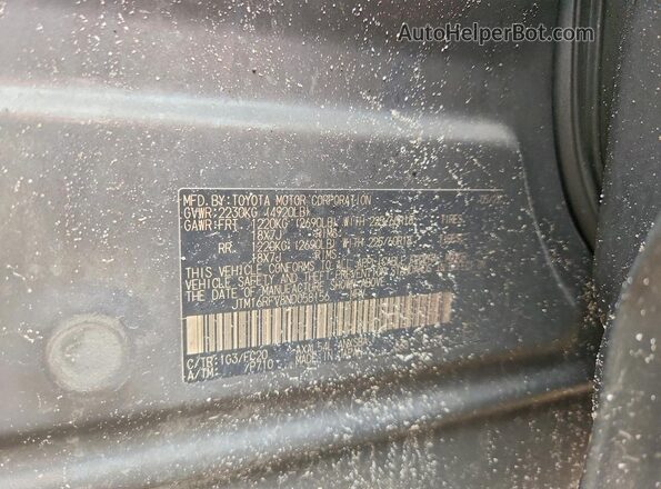 JTM16RFV8ND058156 2022 TOYOTA RAV4 Gray Vista del compartimento del motor
