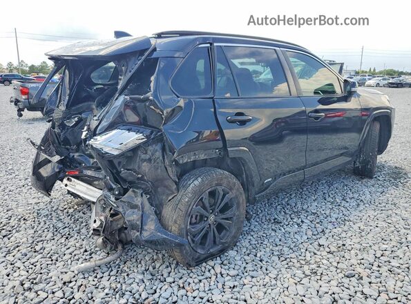 JTM16RFV8ND069240 2022 TOYOTA RAV4 Черный Задняя правая четверть