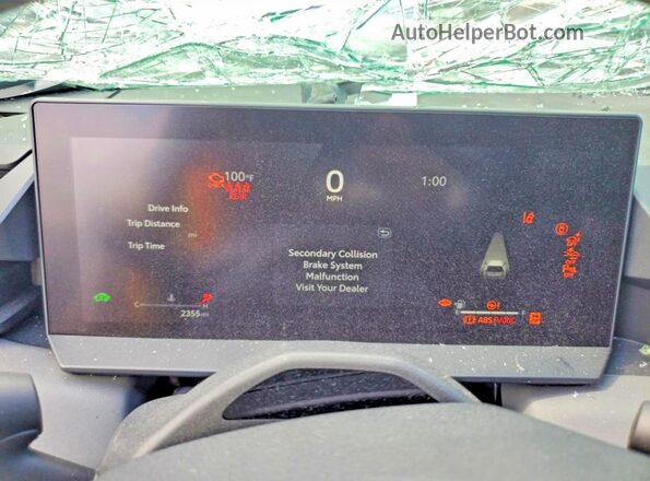 JTM6CRAV1TD301678 2026 TOYOTA RAV4 Black Vista del cuadro de instrumentos