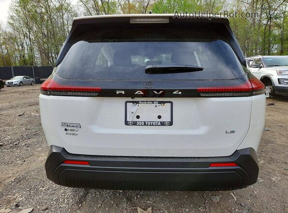 JTM6CRAVXTD305213 2026 TOYOTA RAV4 White უკანა ხედი