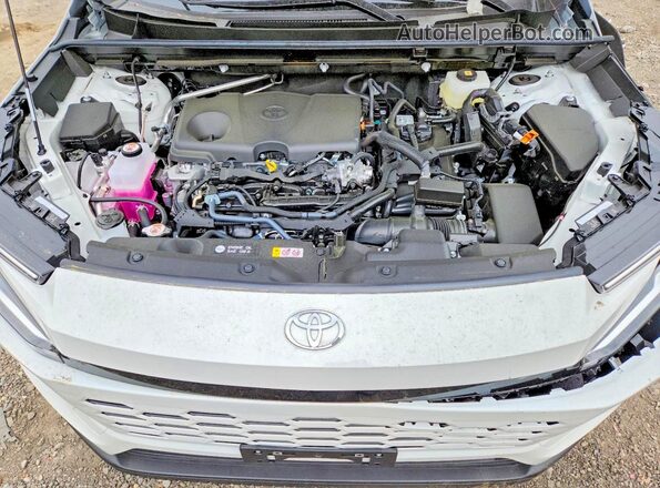 JTM6CRAVXTD305213 2026 TOYOTA RAV4 White ძრავის განყოფილების ხედი