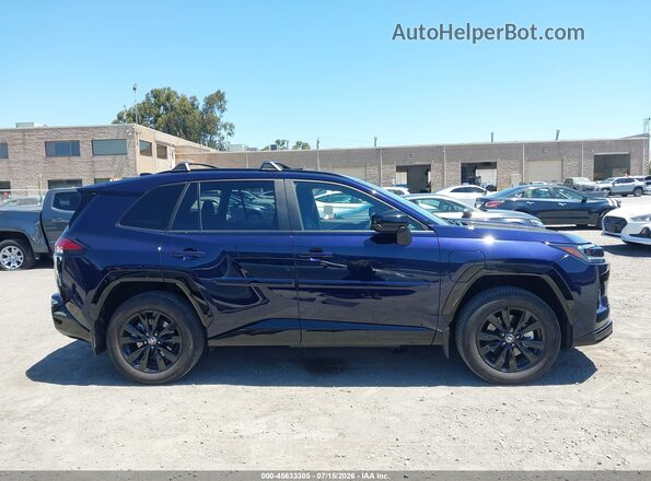 JTM7ERAV7TD003795 2026 TOYOTA RAV4 PLUG-IN HYBRID Dark Blue Вид задньої частини салону