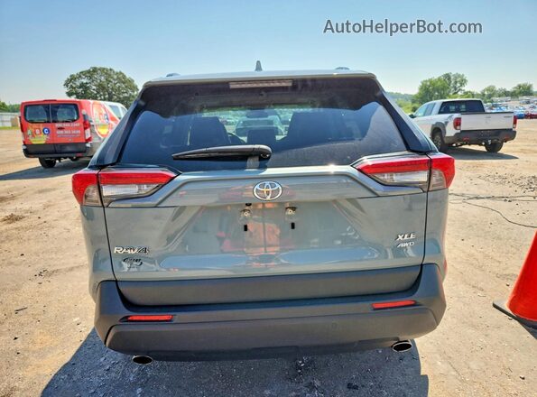 JTMA1RFV0KD511258 2019 TOYOTA RAV4 Gray უკანა ხედი