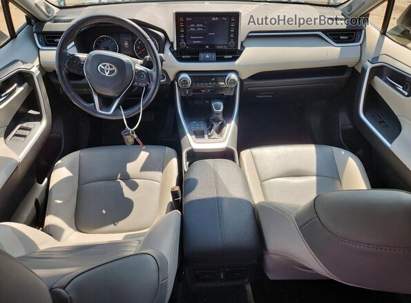 JTMA1RFV0KD511258 2019 TOYOTA RAV4 Gray წინა პანელის ხედი