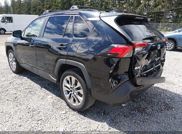 JTMA1RFV1KD004871 2019 TOYOTA RAV4 Black Հետևի ձախ