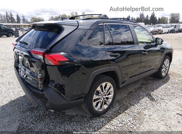 JTMA1RFV1KD004871 2019 TOYOTA RAV4 Black Հետևի աջ