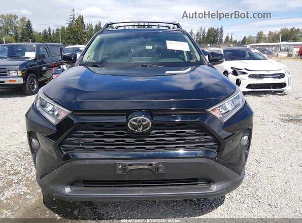 JTMA1RFV1KD004871 2019 TOYOTA RAV4 Black Սարքավորումների վահանակի տեսք