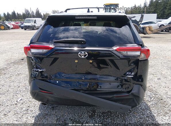 JTMA1RFV1KD004871 2019 TOYOTA RAV4 Black Դիմացի տեսք