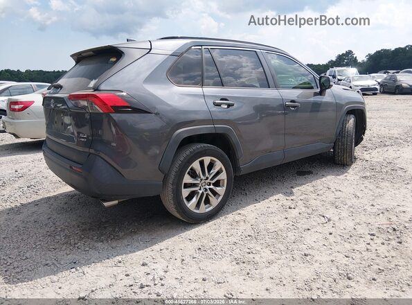 JTMA1RFV1KD043816 2019 TOYOTA RAV4 Gray Задня права чверть