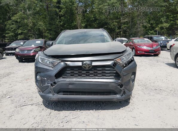 JTMA1RFV1KD043816 2019 TOYOTA RAV4 Gray Вид щитка приладів